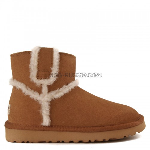 UGG Spill Mini Seam Chestnut