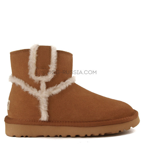 UGG Spill Mini Seam Chestnut