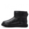 UGG Classic Mini II Black Leather UGG Classic Mini II Black Leather