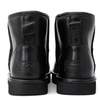 UGG Classic Mini II Black Leather UGG Classic Mini II Black Leather