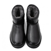 UGG Classic Mini II Black Leather UGG Classic Mini II Black Leather