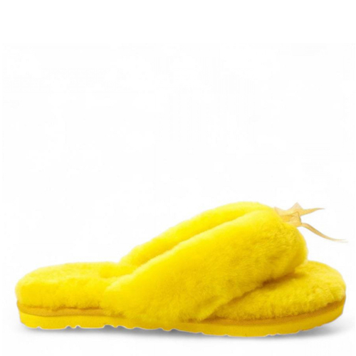UGG Fluff Flip Flop II Yellow