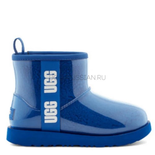 UGG Kids Clear Classic Mini II Blue