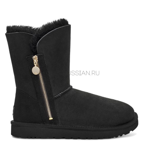 Bailey Zip Short Black