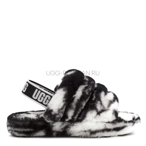 UGG Oh Yeah Marble Black White