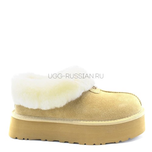 Platform Slipper Camel