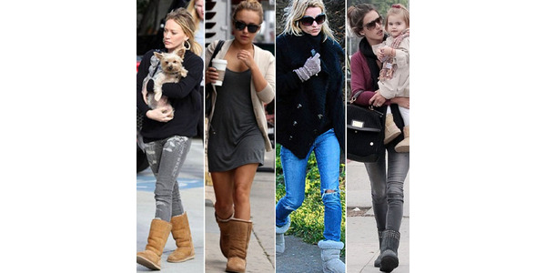 С чем носить угги?