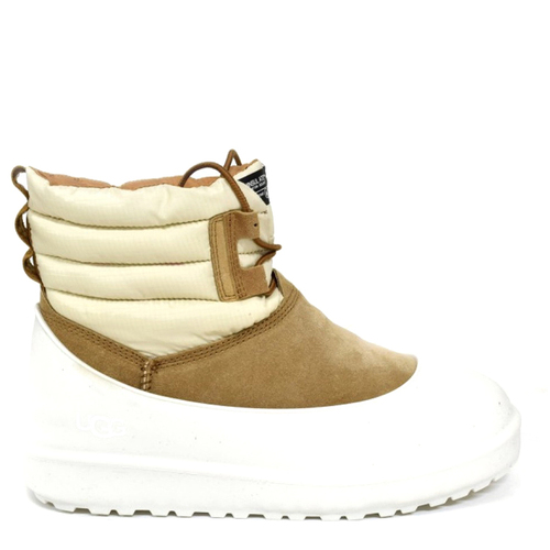 UGG Mens Classic Mini Lace-Up Weather White Chestnut
