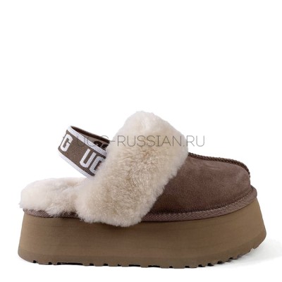 Funkette Suede Platform Cappuccino