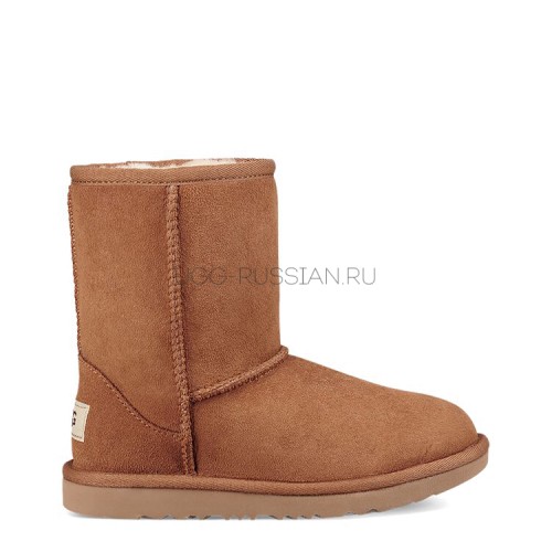 UGG KIDS Classic Short Сhestnut