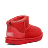 UGG Kids Classic Ultra Mini Samba Red UGG Kids Classic Ultra Mini Samba Red