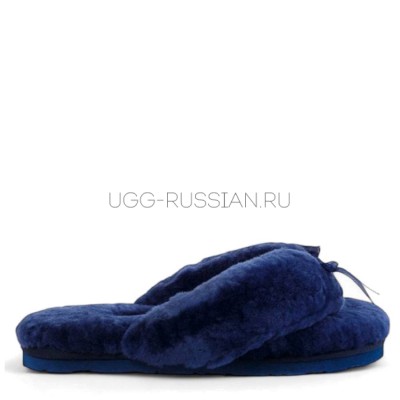 Fluff Flip Flop Navy Blu