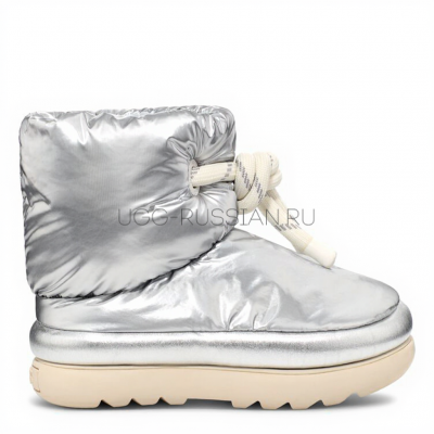 Classic Maxi Short Metallic Silver