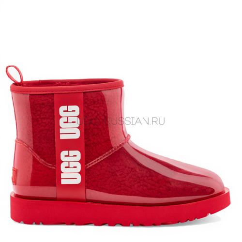 UGG Classic Clear Mini Lava Flow