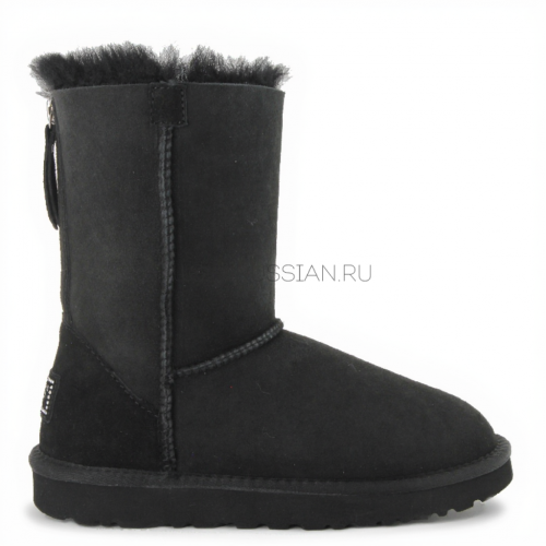 UGG Classic Short ZIP Black