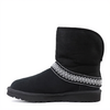 UGG Classic Short Crescent Black